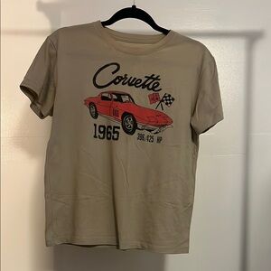 Corvette 1965 Graphic Tee - Beige